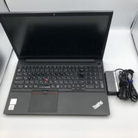 中古 Lenovo ThinkPad E15 20RE-S28H00 (Intel Core i5 10210U 1.60GHz/16GB/SSD256GB/-/オンボード/15.6/1920x1080/GbE/Wi-Fi/WEBCAM/W11H) 193760 状態： C:並品