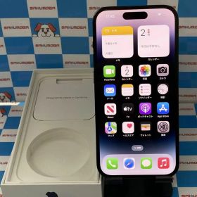 【中古】iPhone14 Pro 128GB スペースブラック MPXU3J/A SIMフリー 美品
