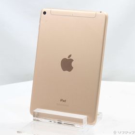 (中古)Apple iPad mini 第5世代 256GB ゴールド MUXE2J/A SIMフリー(352-ud)