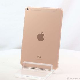 (中古)Apple iPad mini 第5世代 256GB ゴールド MUXE2J/A docomoロック解除SIMフリー(196-ud)