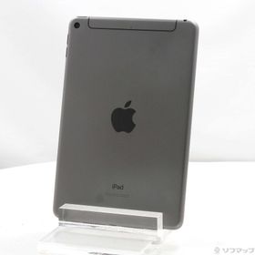 (中古)Apple iPad mini 第5世代 64GB スペースグレイ MUX52J/A SIMフリー(295-ud)