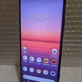 液晶◎ SONY NTTドコモ Xperia5ii SO-52A ブラック 本体