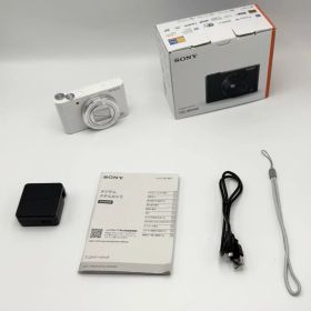 【中古 動作確認済】 SONY デジタルカメラ DSC-WX500 光学30倍ズーム 1820万画素 ホワイト Cyber-shot デジカメ 入学式 入園式 卒業式 卒園式 歓迎会 送迎会 自撮り セルフィー 花見 旅行 ブラブラ 思い出 想い出 日常 Vlog カメラ男子 カメラ女子