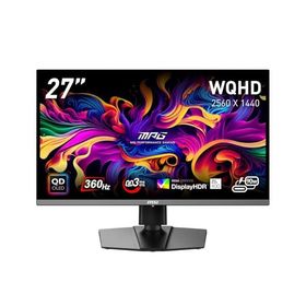 MSI QD-OLED ゲーミングモニター MPG 271QRX QD-OLED 26.5インチ/WQHD/QD-OLEDパネル/360Hz/0.03