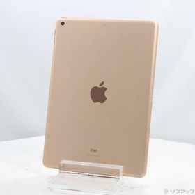 〔中古〕Apple(アップル) iPad 第7世代 32GB ゴールド MW762J／A Wi-Fi〔198-ud〕