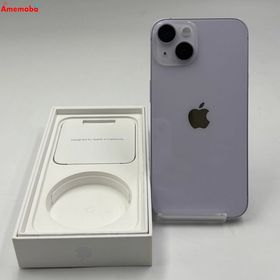 爆速発送iPhone14 128GB パープル MPUY3J/A Apple版SIMフリー 美品