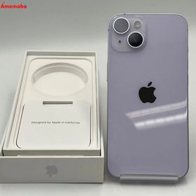 爆速発送iPhone14 128GB パープル MPUY3J/A docomo版SIMフリー 極美品