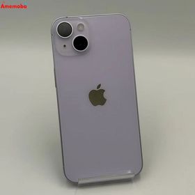 爆速発送iPhone14 128GB パープル MPUY3J/A AU版SIMフリー 極美品