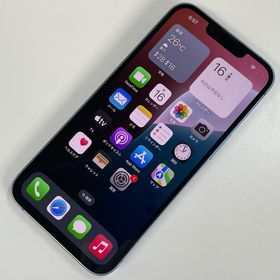 ★利用制限〇★ iPhone 14 128GB ブルー SIMロック解除済