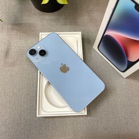 新品同様 iPhone 14 128Gb ブルー国内版 SIMフリー 送料無料