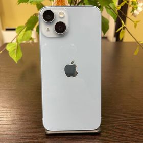バッテリー87% iPhone 14 128Gb ブルー国内版 SIMフリー 送料無料