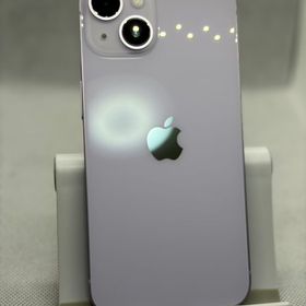 ○バッテリー100% 美品 SIMフリー iPhone14 128GB パープル