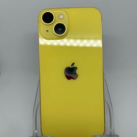 ○バッテリー100% SIMフリー iPhone14 128GB イエロー
