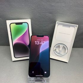 美品 国内版 SIMフリー iPhone14 128GB ミッドナイト色