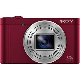 ソニー / コンパクトデジタルカメラ / Cyber-shot / DSC-WX500 / レッド / 光学ズーム30倍(24-720mm) / 180度可動式液晶モニター / DSC-W