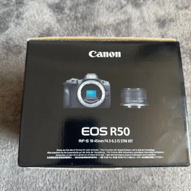 Canon EOS R50 RF-S18-45 IS STM レンズキット ブ…