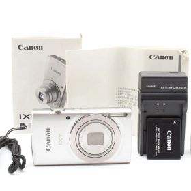 ★新品級★キヤノン CANON IXY 180 シルバー コンパクトデジタルカメラ