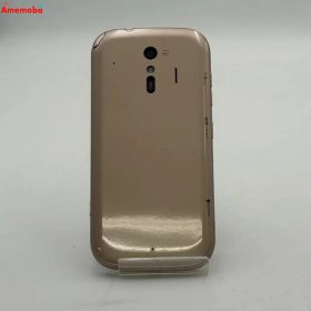 【中古】らくらくスマートフォン me F-01L 32GB ゴールド docomo版 美品