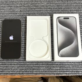 iPhone15 Pro 128GB WhiteTitanium 【softbankSIMフリー版】