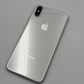 SIMフリー iPhoneX 64GB シルバー シムフリー SIMロック解除済み