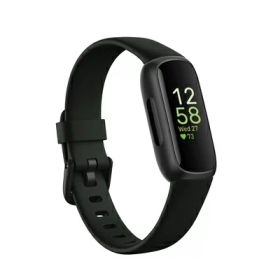 【中古】 Fitbit Inspire 3 フィットネストラッカーMidnight Zen/Black[最大10日間のバッテリーライフ/心拍計][日本正規品]