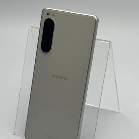 【中古C】Xperia 5 IV SOG09 8GB+128GB エクリュホワイト SIMフリー 白ロム