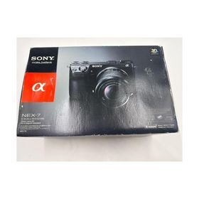 SONY ミラーレス一眼カメラ α NEX-7 ズームレンズキット ブラック NEX-7K