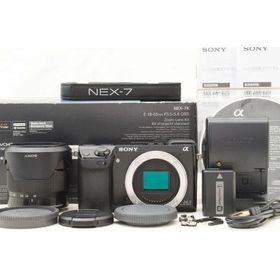 SONY ミラーレス一眼カメラ α NEX-7 ズームレンズキット ブラック NEX-7K