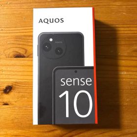 【新品】SHARP AQUOS sense10 フルブラック SIMフリー