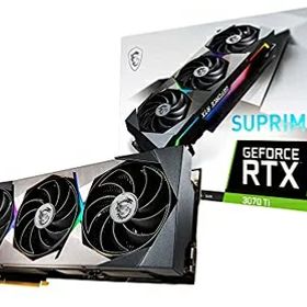 【中古】 MSI GeForce RTX 3070 Ti SUPRIM X 8G グラフィックスボード VD7700