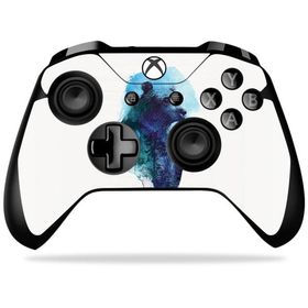 MightySkins Xbox One X Controller 用ビニールスキン「Spirit Bear」保護スキン 着脱簡単