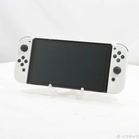 【中古】Nintendo(任天堂) Nintendo Switch 有機ELモデル Joy-Con(L)／(R) ホワイト 【352-ud】