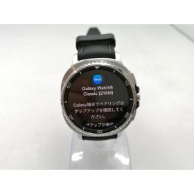 【中古】SAMSUNG Galaxy Watch8 Classic Bluetoothモデル SM-L500NZKJXJP [ブラック]【ECセンター】保証期間1ヶ月【ランクA】