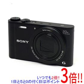 【中古】SONY製 Cyber-shot DSC-WX350 ブラック/1820万画素