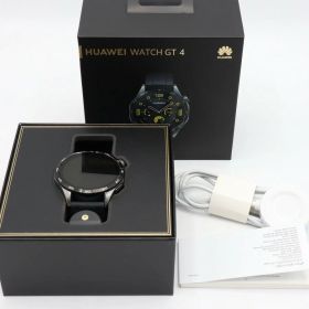HUAWEI WATCH GT4 46mm PNX-B19 ブラック スマートウォッチ ファーウェイウォッチ 本体 【中古】