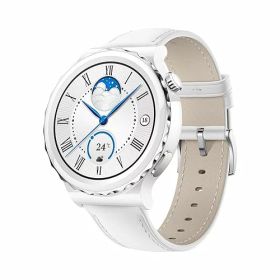 【中古】(未使用品)HUAWEI WATCH GT 3 Pro 43mm スマートウォッチ クラシックモデル シルバー iOS／Android対応