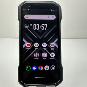 京セラ TORQUE G06 KYG03 au ブラック 128GB