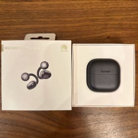 HUAWEI FreeClip 2 ワイヤレスイヤホン 本体 ブラック
