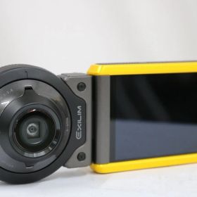 【返品保証】 カシオ Casio EXILIM EX-FR100 イエロー コンパクトデジタルカメラ e13844