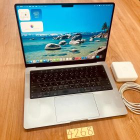 【動作確認済】 MacBook pro 14インチ 2021 Apple M1 pro 16GB 512GB 動画編集可 カメラ内蔵 ノートPC SSD搭載 macOSインストール済 【4268】