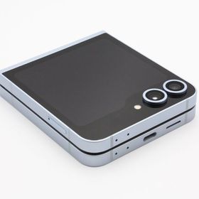 訳あり特価 美品 Galaxy Z Flip6 SCG29 au版SIMフリーブルー Aランク