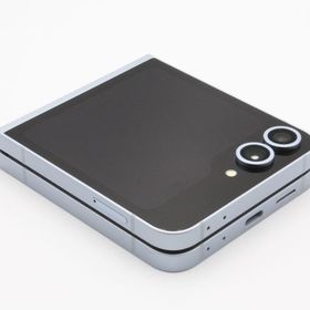 美品 Galaxy Z Flip6 SCG29 au版SIMフリーブルー Aランク