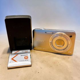 SONY DSC-WX5 シルバー 純正電池 充電器付 動作品