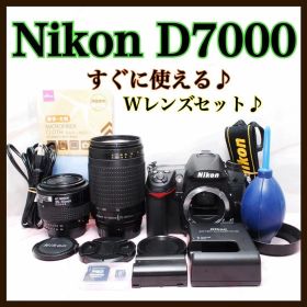 ✨ショット数約2363回✨Nikon D7000 超望遠レンズ付 一眼レフ