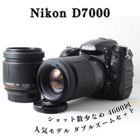 Nikon D7000 人気モデル ダブルズーム ショット数少なめ 一眼レフ