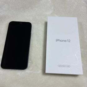Apple iPhone 12 本体 ブラック 129gb