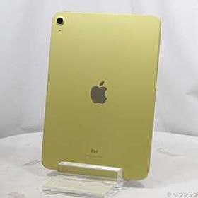 〔中古品〕 iPad 第10世代 64GB イエロー MPQ23J／A Wi-Fi ［10.9インチ液晶／A14-Bionic］〔中古品〕 iPad 第10世代 64GB イエロー MPQ23J／A Wi-Fi ［10.9インチ液晶／A14-Bionic］