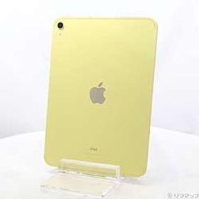 〔中古品〕 iPad 第10世代 64GB イエロー MQ6L3J／A SIMフリー ［10.9インチ液晶／A14-Bionic］〔中古品〕 iPad 第10世代 64GB イエロー MQ6L3J／A SIMフリー ［10.9インチ液晶／A14-Bionic］