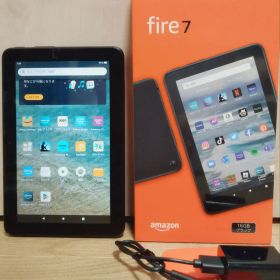 Amazon Fire 7 最新第12世代(2022) ブラック 16GB