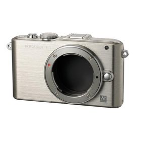 OLYMPUS ミラーレス一眼 PEN Lite E-PL3 ボディ シルバー E-PL3 BODY SLV